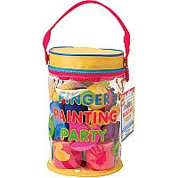 Alex Finger Painting Party