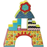 Mix N' Max- Wooden Whimsy Blocks