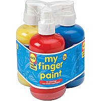 3 Pump Finger Paints (8 Oz.)