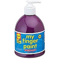 16 Oz. Pump Finger Paint Purple