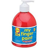 16 Oz. Pump Finger Paint Red
