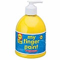 16 Oz. Pump Finger Paint Yellow