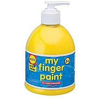 16 Oz. Pump Finger Paint Yellow