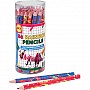 Chubby Rainbow Pencils (36) Canister