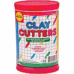 Clay Cutters In A Tub Cutters, Rolling Pin, Tool