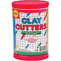 Clay Cutters In A Tub Cutters, Rolling Pin, Tool