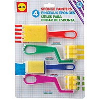 Sponge Painters - Brushes & Roller Set