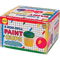 Alex Non-Spill Paint Cups (4)
