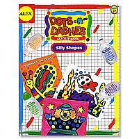 Dots & Dashes Coloring Books Silly Shapes