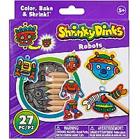 Shrinky Dinks-Robots
