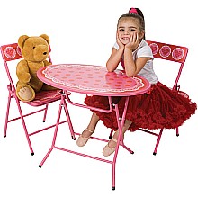 Heart Table & Chair