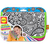 Color A Flower Wristlet