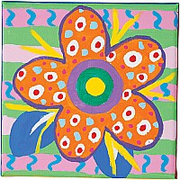 4 Flower Paintings