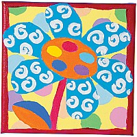4 Flower Paintings
