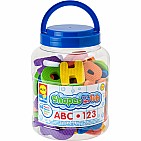 62 Piece Rub a Dub ABC's and 123's