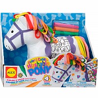 Color And Cuddle Washable Pony
