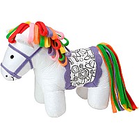 Color And Cuddle Washable Pony
