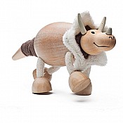 Sustainable Wood Triceratops