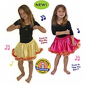 Chicken Dance Musical Skirt, Yellow