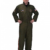Aeromax Adult Armed Forces Pilot Suit With Embroidered Cap