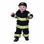 Aeromax Jr. Fire Fighter Suit, Size 18 Month (Black)