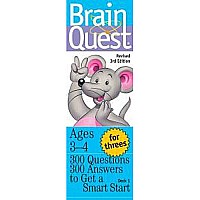 Brain Quest for Threes by Feder, Chris Welles