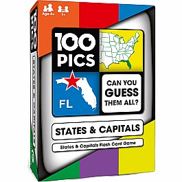 100 PICS US States and Capitals