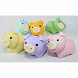 Iwako Pig Erasers-6 Colors-60