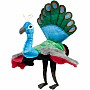 Peacock Hand Puppet