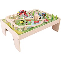 Train Set and Table In A Box