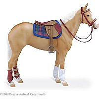 Man-Made Leather English Riding Set
