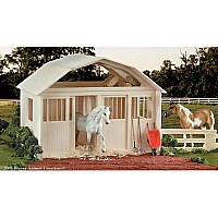 Two-Stall Wood Barn