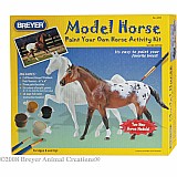 Paint Your Own Horse Activity Kit - Quarter Horse and Saddlebred