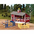 Red Stable Set with Two Horses