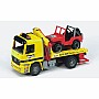 MB Actros Tow Truck with cross country vehicle