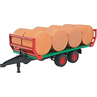 Bruder Trailer w/8 Bales