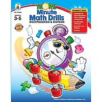 More Minute Math Drills Grades 3-6