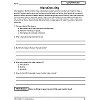 Reading Comprehension and Skills Grade 1