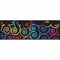 Rainbow Swirls Border