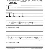 Let's Learn to Print: Traditional Manuscript