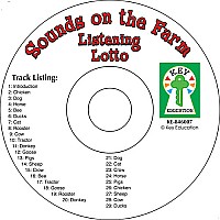 Listening Lotto: Sounds on the Farm
