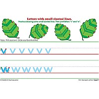 Write On/ Wipe Off: Print Alphabet Letters