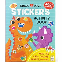 Dinos Love Stickers Activity Book