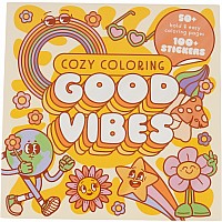 Cozy Coloring Good Vibes: With Stickers
