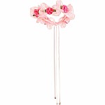 Fancy Flower HALO (pink, Adjustable)