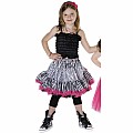 Can Can Skirt (black  White, MD