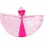 Rev. Hooded Princess Cape (light  Hot Pink, MD