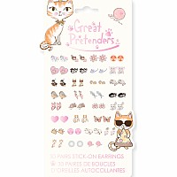Pawsome Sticker Earrings - 30 pairs