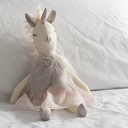 Evie The Unicorn Doll, 12"
