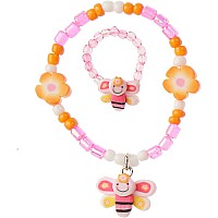 Bumble Bee Bracelet  Ring Set